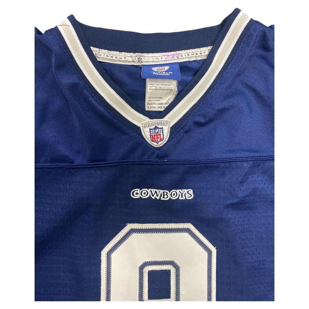 NFL Equipment Reebok On Field Dallas Cowboys Jersey Tony Romo #9 Womens XL - Picture 3 of 8